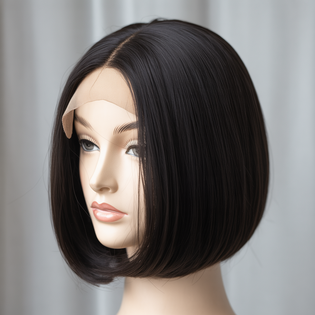 Straight Bob Style Closure or Lace Front Wig